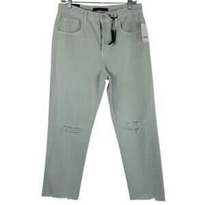 J Brand Wynne Button Fly High-Rise Crop Straight Women's Jeans 29 NWT